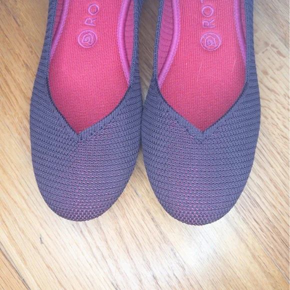 Rothy’s Berry Lattice Round Toe Flats - Picture 5 of 6